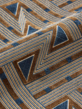 Scalamandre SC 000527323 DARK WALNUT KASAI VELVET Fabric - Eade's Wallpaper