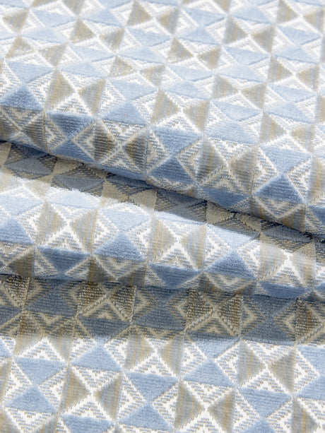 Scalamandre SC 000527324 BLUEBELL PARLOR VELVET Fabric - Eade's Wallpaper