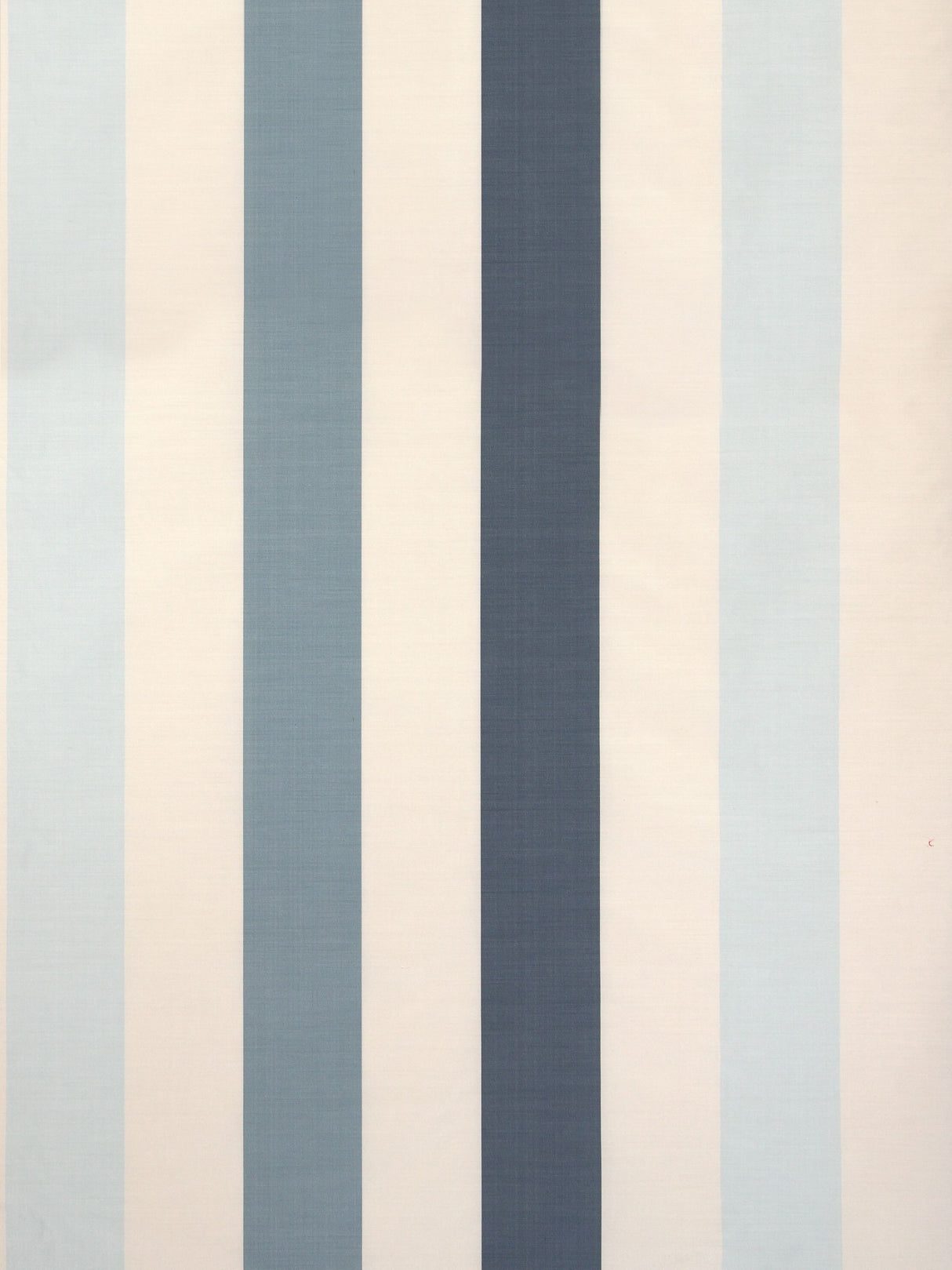 Scalamandre SC 000530100M BLUE & CREAM LA VALLIERE RAYURE Fabric - Eade's Wallpaper