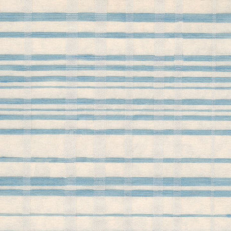 Scalamandre SC 000536284 BLUE LILLY SHEER Fabric - Eade's Wallpaper