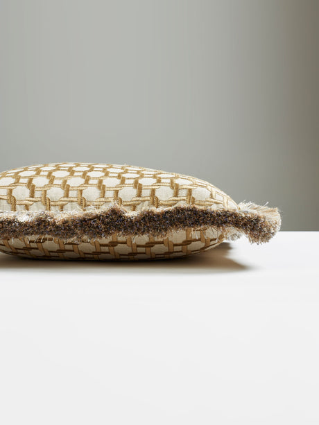 Scalamandre SC 0005LINKPILL LINK EMBROIDERY PILLOW - Pillow 