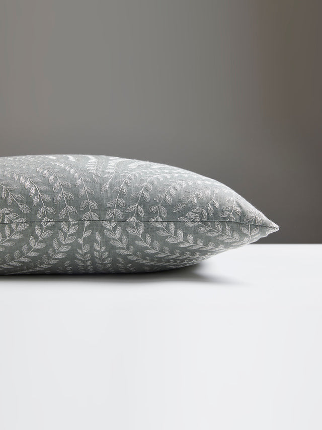 Scalamandre SC 0005WILLPILL WILLOW VINE EMBROIDERY PILLOW - 
