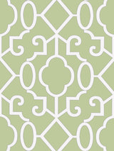 Scalamandre SC 0005WP88356 PEAR MING FRETWORK WALLPAPER - Eade's Wallpaper