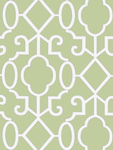 Scalamandre SC 0005WP88356 PEAR MING FRETWORK WALLPAPER - Eade's Wallpaper