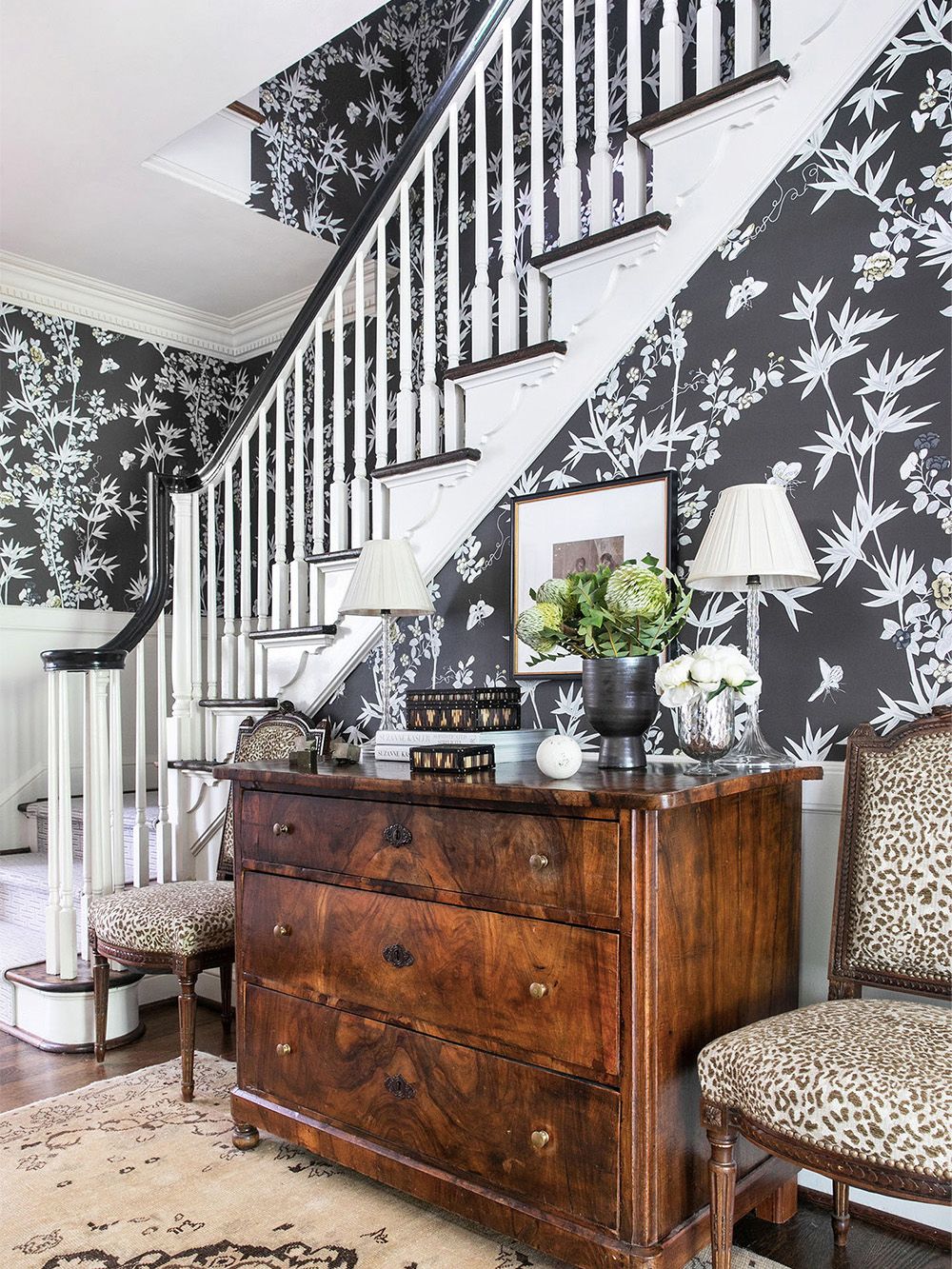Scalamandre SC 0005WP88375 ESPRESSO JARDIN DE CHINE WALLPAPER - Eade's Wallpaper