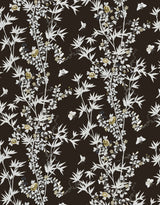 Scalamandre SC 0005WP88375 ESPRESSO JARDIN DE CHINE WALLPAPER - Eade's Wallpaper