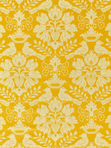 Scalamandre SC 00061098MM GOLD LOVE BIRD Fabric - Eade's Wallpaper