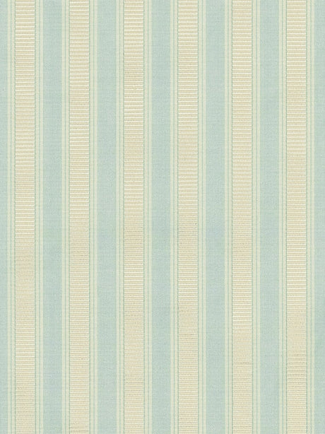 Scalamandre SC 0006121M BLUE & GREY SHIRRED STRIPE Fabric - Eade's Wallpaper