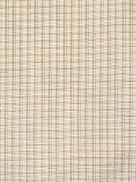 Scalamandre SC 000626983 STRAW ASTOR CHECK Fabric - Eade's Wallpaper
