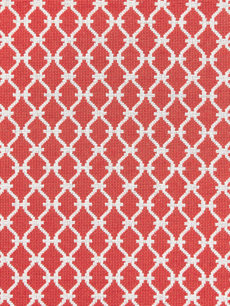 Scalamandre SC 000627009 POPPY TRELLIS WEAVE Fabric - Eade's Wallpaper