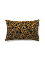 Scalamandre SC 0006LBDK27037 PANTHERA VELVET LUMBAR PILLOW -