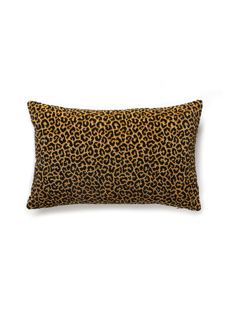 Scalamandre SC 0006LBDK27037 PANTHERA VELVET LUMBAR PILLOW -