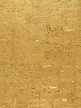 Scalamandre SC 0006WP88336 GILT METAL CORK WALLPAPER - Eade's Wallpaper
