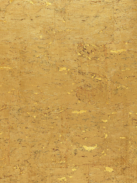 Scalamandre SC 0006WP88336 GILT METAL CORK WALLPAPER - Eade's Wallpaper