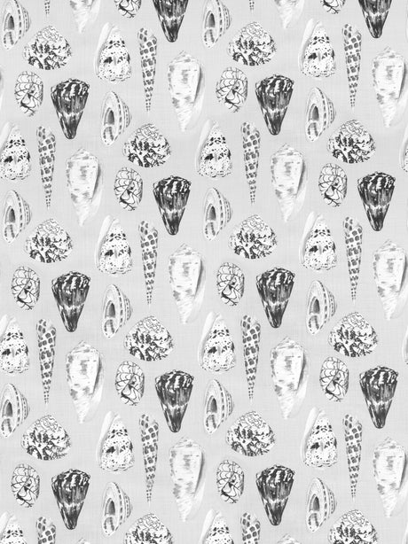 Scalamandre SC 000716397 PORCELAIN COQUINA LINEN PRINT Fabric - Eade's Wallpaper