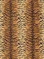Scalamandre SC 000726167MMA IVORY, GOLD & BLACK TIGRE Fabric - Eade's Wallpaper