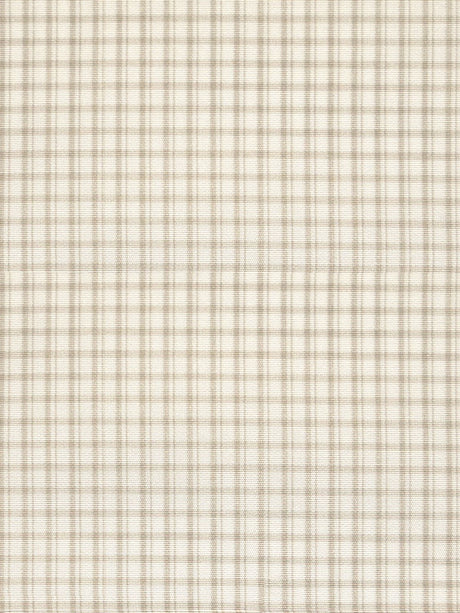 Scalamandre SC 000726983 SAND ASTOR CHECK Fabric - Eade's Wallpaper