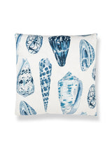 Scalamandre SC 0007COQUPILL COQUINA LINEN PRINT PILLOW - Pil