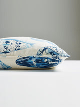 Scalamandre SC 0007COQUPILL COQUINA LINEN PRINT PILLOW - Pil