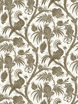 Scalamandre SC 0007WP88355 JAVA BALINESE PEACOCK WALLPAPER - Eade's Wallpaper