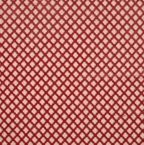 Scalamandre SC 000826692 CORAL ON BEIGE POMFRET - SILK Fabric - Eade's Wallpaper