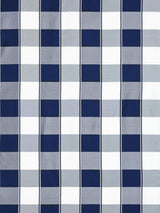 Scalamandre SC 000927024 NAVY CHELSEA CHECK Fabric - Eade's Wallpaper