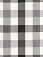 Scalamandre SC 000927135 NOIR WESTPORT LINEN PLAID Fabric - Eade's Wallpaper