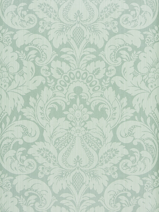 Scalamandre SC 0009WP88213 SWEDISH BLUE DAPHNE WALLPAPER - Eade's Wallpaper