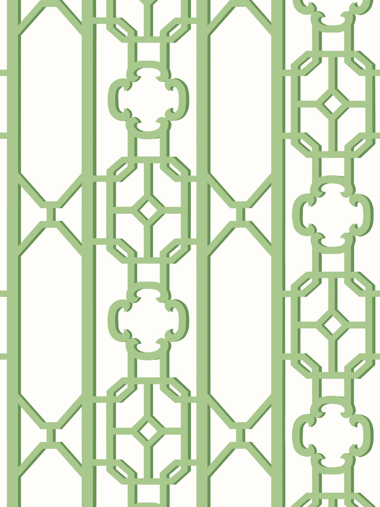 Scalamandre SC 0009WP88582D PEAR JOANNA FRET WALLPAPER - Eade's Wallpaper
