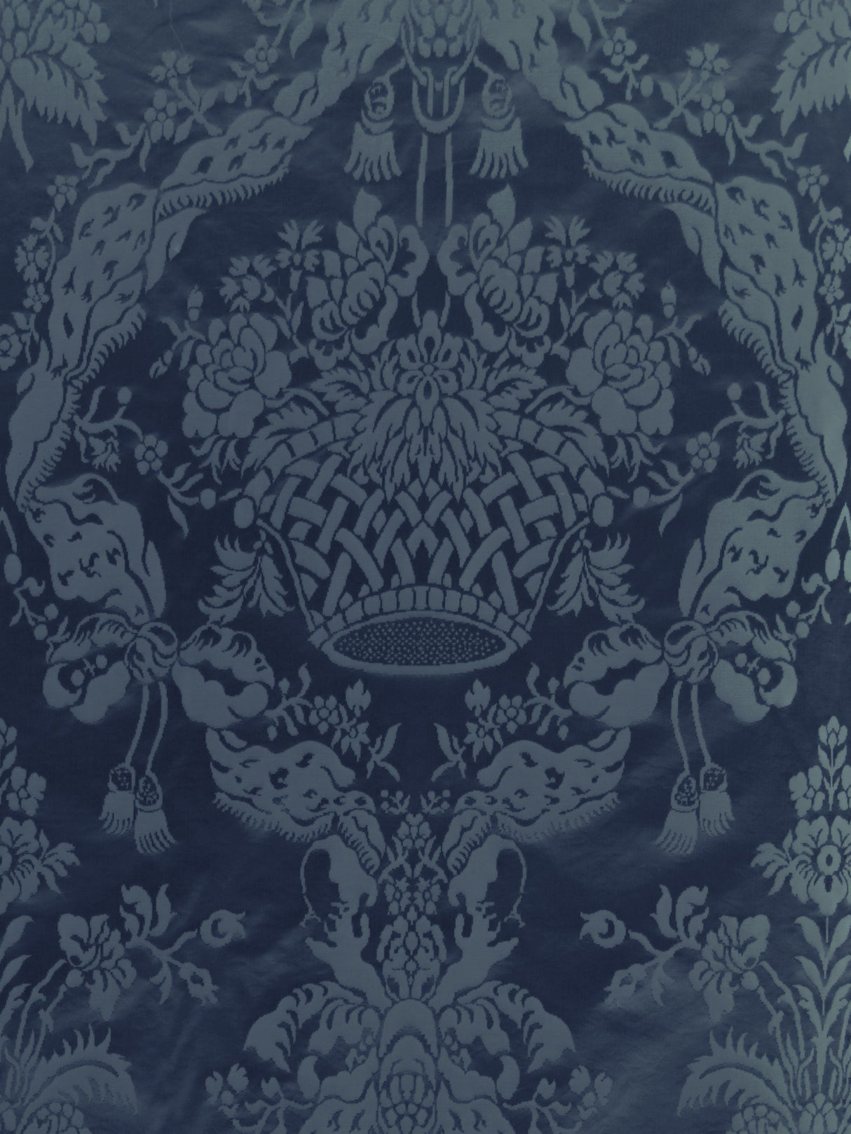 Scalamandre SC 001220355M BLUE GABRIEL Fabric - Eade's Wallpaper