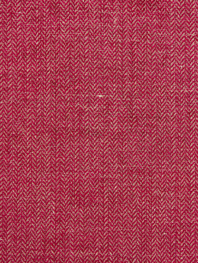 Scalamandre SC 001227006 FUCHSIA OXFORD HERRINGBONE WEAVE Fabric - Eade's Wallpaper