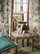 Scalamandre SC 001227222 TOURMALINE RIVA MOIRE Fabric - Eade's Wallpaper