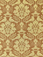 Scalamandre SC 00131098MM CHOCOLATE & GOLD LOVE BIRD Fabric - Eade's Wallpaper