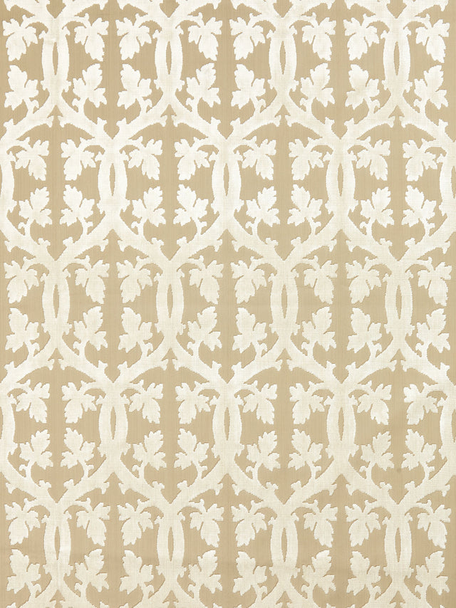 Scalamandre SC 001326690M ALABASTER FALK MANOR HOUSE Fabric - Eade's Wallpaper