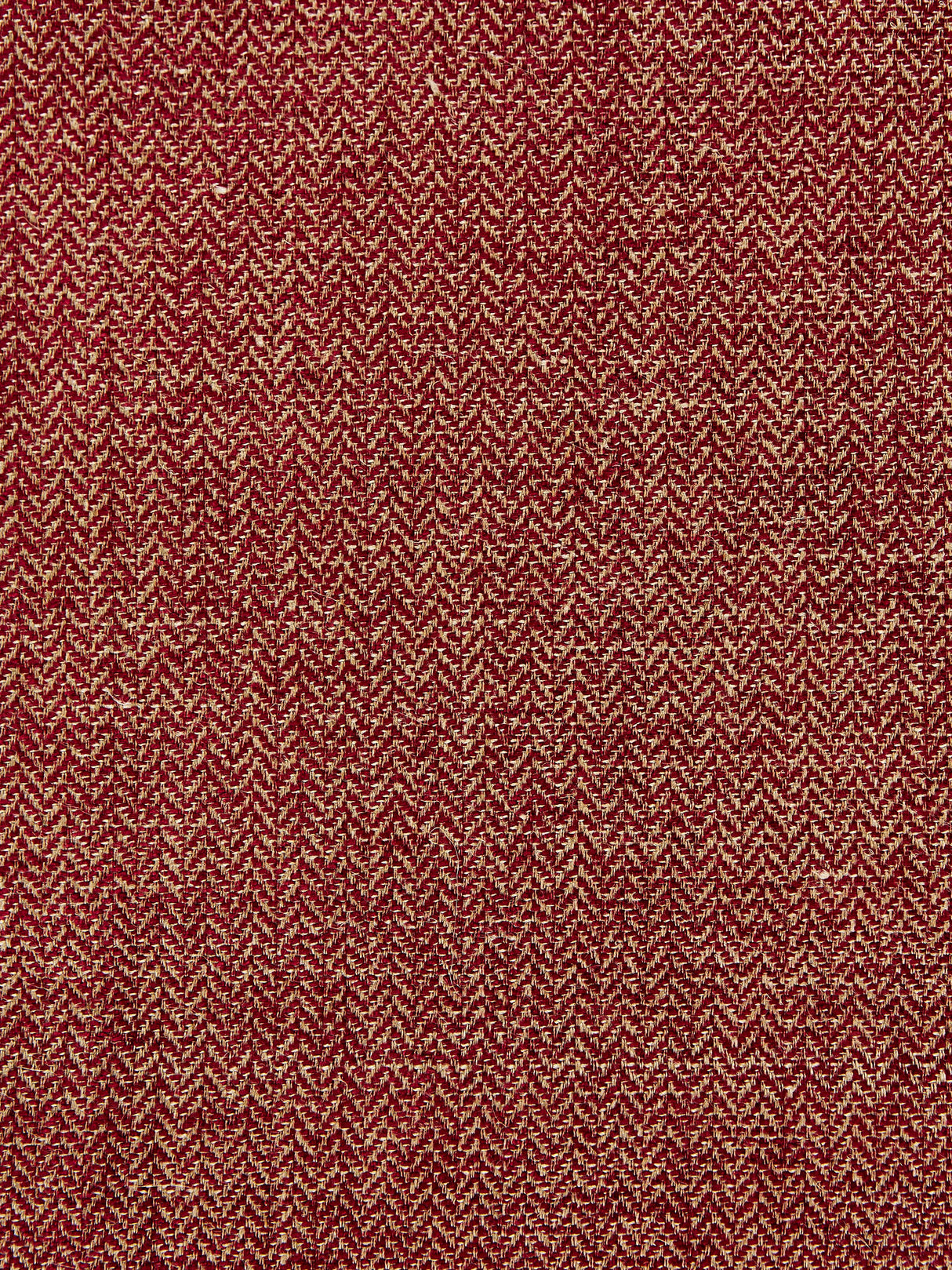 Scalamandre SC 001327006 PLUM OXFORD HERRINGBONE WEAVE Fabric - Eade's Wallpaper