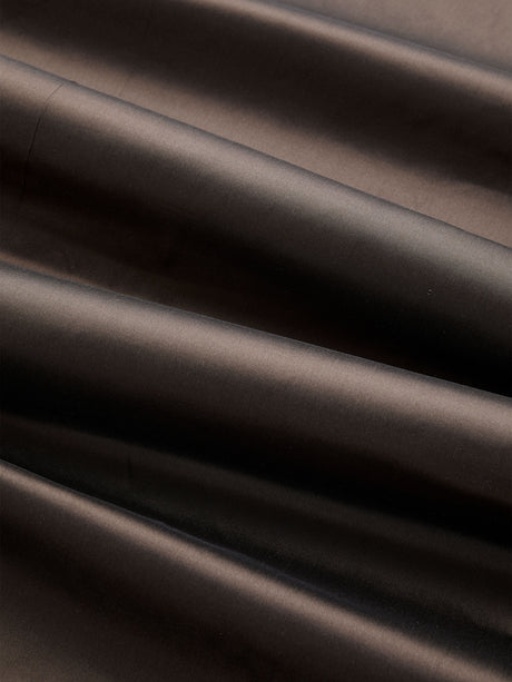 Scalamandre SC 001327250 ESPRESSO OLYMPIA SILK TAFFETA Fabric - Eade's Wallpaper