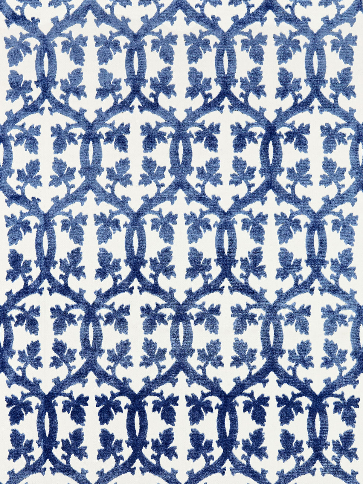 Scalamandre SC 001726690M LAPIS FALK MANOR HOUSE Fabric - Eade's Wallpaper