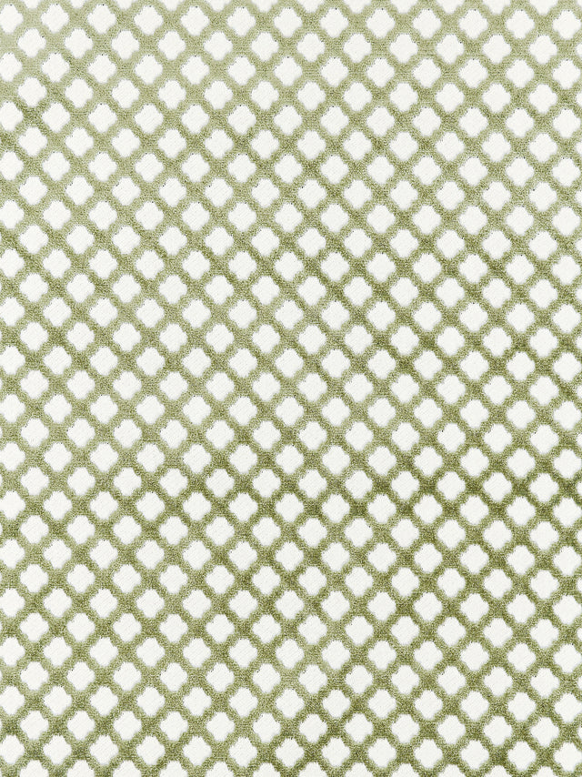 Scalamandre SC 001726692M GREEN TEA POMFRET Fabric - Eade's Wallpaper