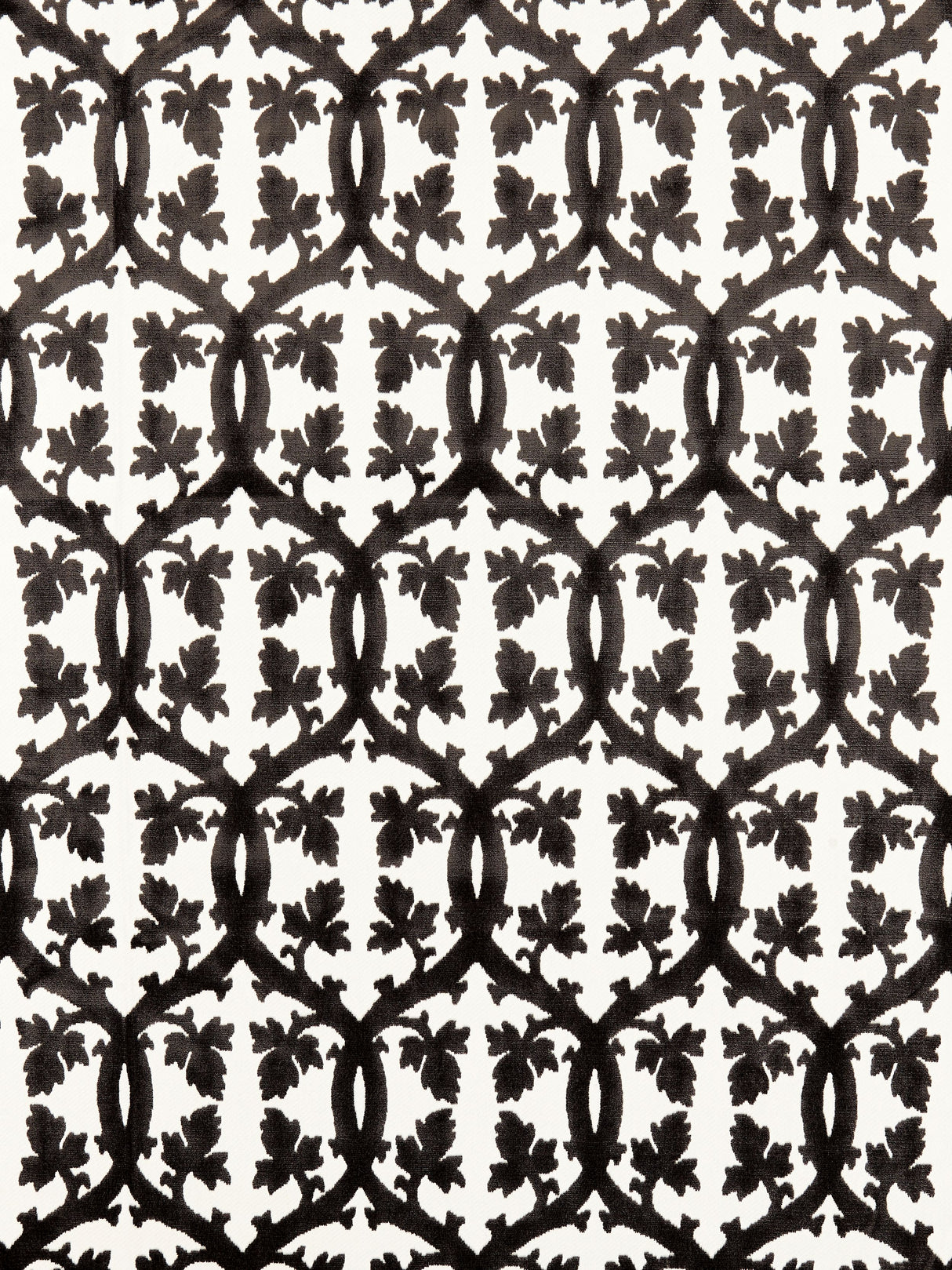 Scalamandre SC 001826690M CARBON FALK MANOR HOUSE Fabric - Eade's Wallpaper
