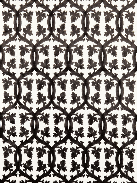 Scalamandre SC 001826690M CARBON FALK MANOR HOUSE Fabric - Eade's Wallpaper