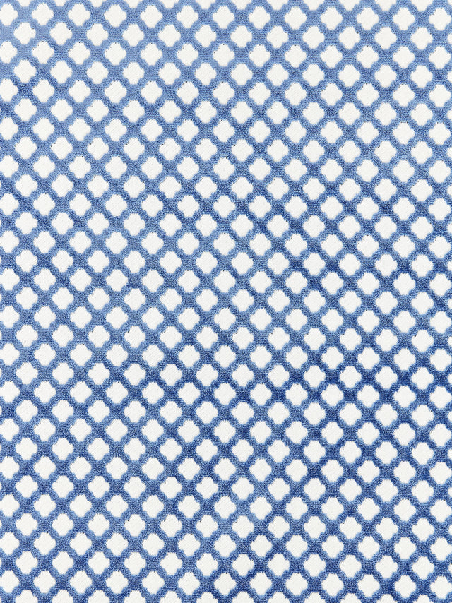 Scalamandre SC 001826692M LAPIS POMFRET Fabric - Eade's Wallpaper