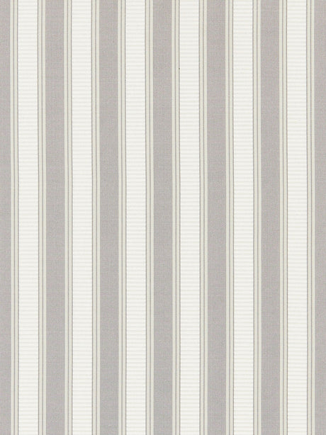 Scalamandre SC 0027121M PEWTER SHIRRED STRIPE Fabric - Eade's Wallpaper