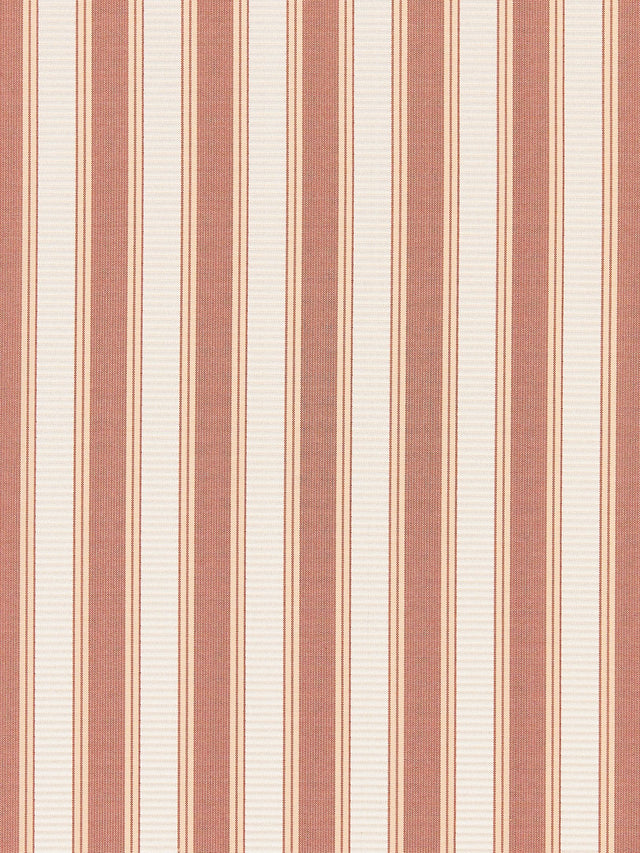 Scalamandre SC 0034121M SOFT CORAL SHIRRED STRIPE Fabric - Eade's Wallpaper