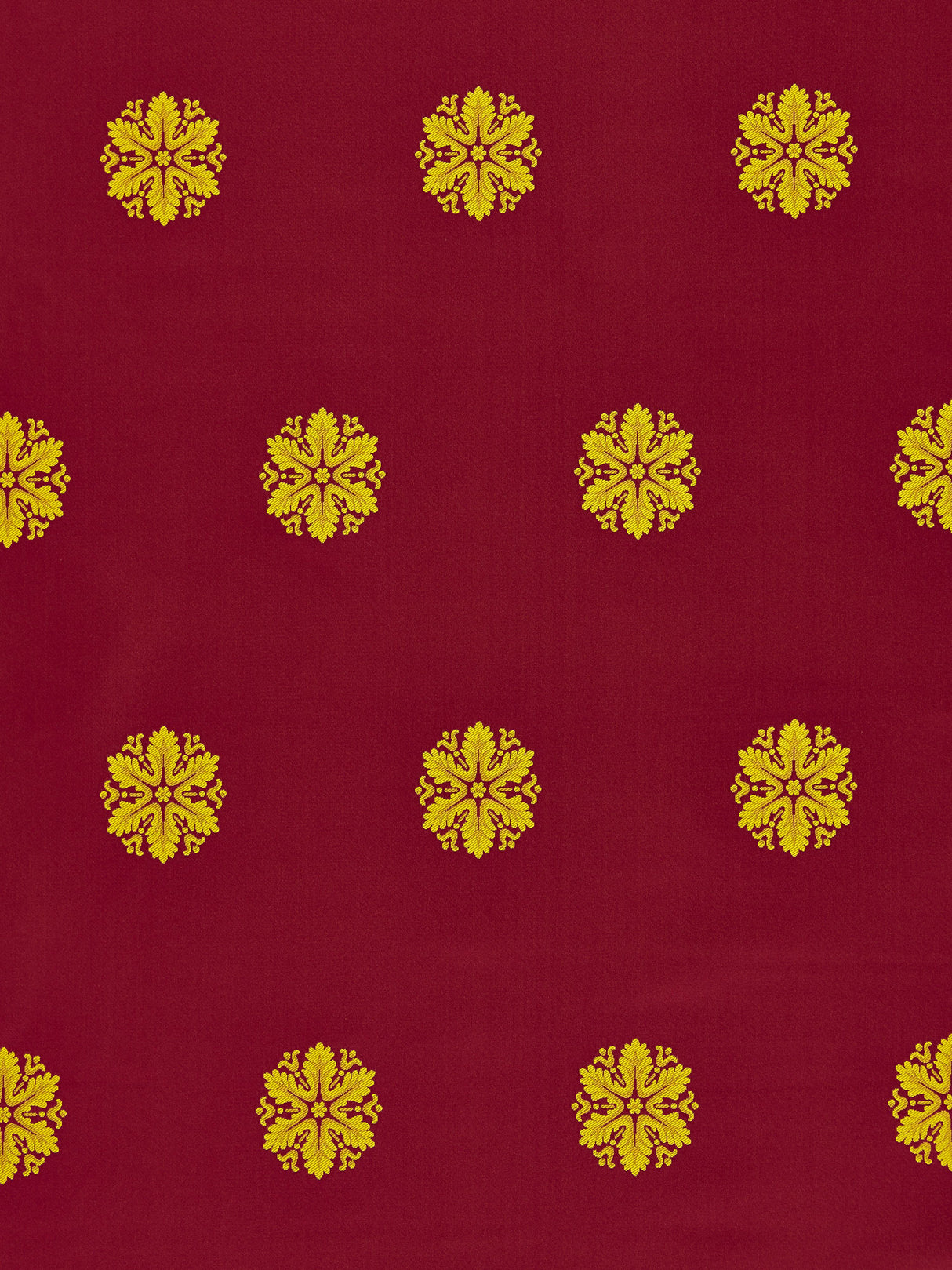 Scalamandre SC 099997052M GOLD & RED KENNEDY Fabric - Eade's Wallpaper