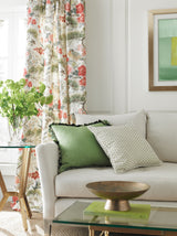 Scalamandre SC 000216601 PORCELAIN SHENYANG LINEN PRINT Fabric - Eade's Wallpaper