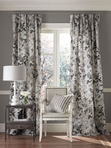Scalamandre SC 000216602 SKY ASCOT LINEN PRINT Fabric - Eade's Wallpaper