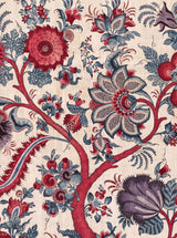 Scalamandre SC 000216649 AEGEAN METROPOLITAN PALAMPORE PRINT Fabric - Eade's Wallpaper