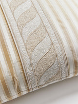 Scalamandre SC 2026SDDTT3340 PAISLEY/SHIRRED STRIPE PILLOW -
