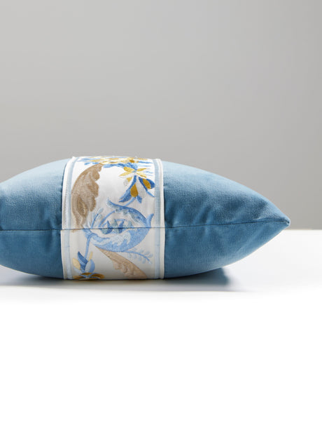Scalamandre SC 2107LBDTT3342 REINE/LINLEY LUMBAR PILLOW - Pi