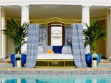 Scalamandre SC 000227068 MANGO BIRD'S EYE WEAVE Fabric - Eade's Wallpaper